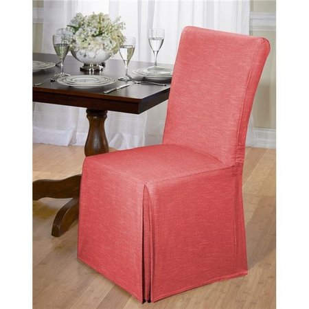 MADISON INDUSTRIES Madison Industries CHA-DRC-RD Chateau Dining Chair Cover; Red CHA-DRC-RD